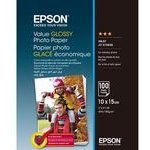 Epson Value Glossy Photo Paper, photo paper, glossy, white, 10x15cm, 183 g/m2, 100 pcs, inkjet - (C13S400039)