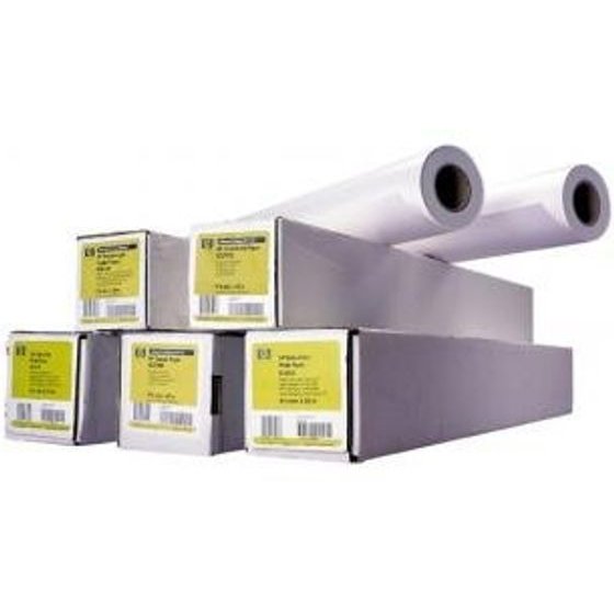 HP 594/45.7/Bright White Inkjet Paper, matt, 23, 90 g/m2, paper, 594mmx45.7m, white, for inkjet printers, roll, universal - (Q1445A)