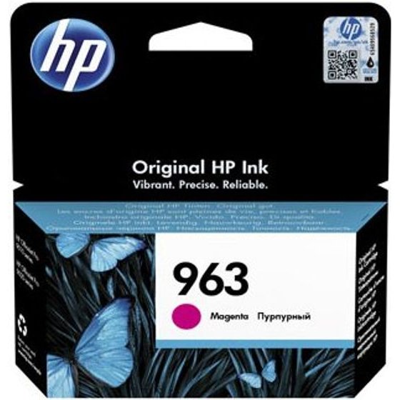 HP original ink 3JA24AE, 963, magenta, 700p, 10.77ml - (3JA24AE#BGY)