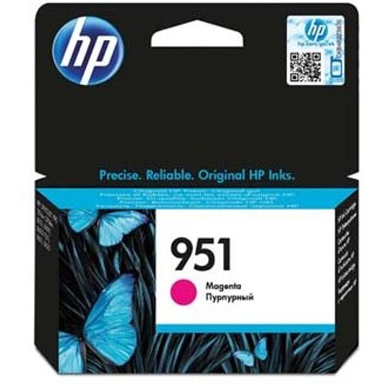 HP original ink 951, magenta, 535p - (CN051AE)