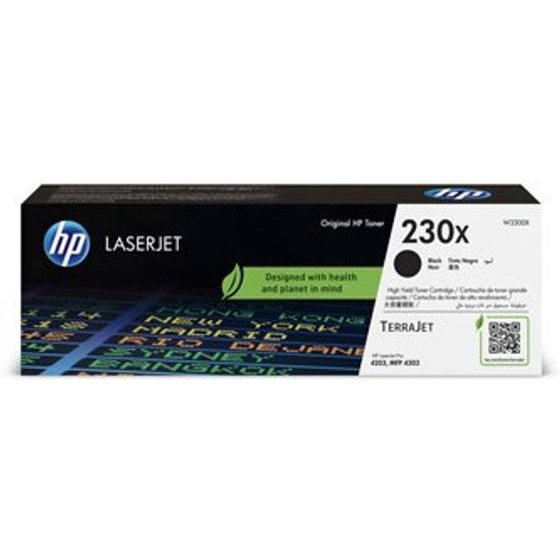 HP original toner 230X, black, 7500p, high capacity - (W2300X)