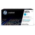 HP original toner 657X, cyan, 23000p, high capacity - (CF471X)