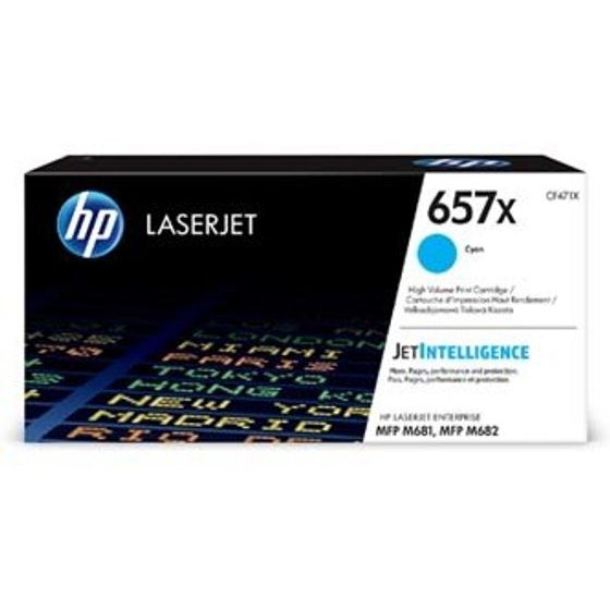 HP original toner 657X, cyan, 23000p, high capacity - (CF471X)