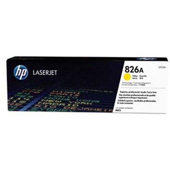 HP original toner 826A, yellow, 31500p, EOL - (CF312A)