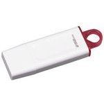 Kingston USB flash disk, USB 3.0, 256GB, DataTraveler Exodia, white, USB A, with cover - (KC-U2G256-5R)