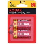 Kodak SUPER HEAVY DUTY One-off zinc-chloride battery LR14, 2-pack - (KOD-R14)
