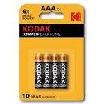 Kodak XTRALIFE One-off alkaline battery AAA, 4-pack - (KOD-LR3XT)