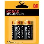 Kodak XTRALIFE One-off alkaline battery LR14, 2-pack - (KOD-LR14XT)
