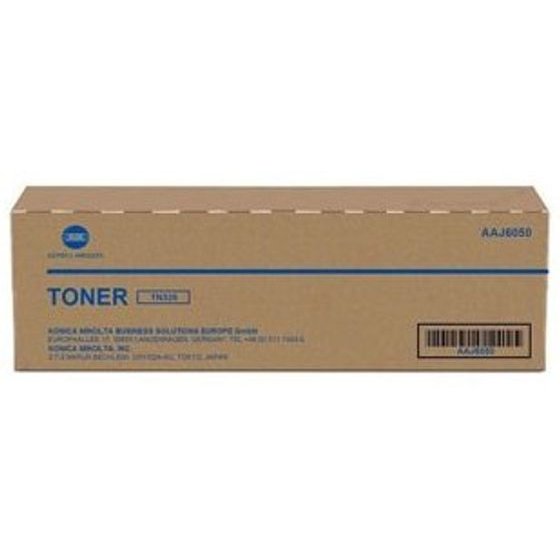 Konica Minolta original toner AAJ605C, TN326, TN326J, black, 25000p - (AAJ6050)
