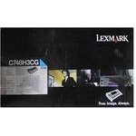 Lexmark original toner C748, cyan, 10000p - (C748H3CG)