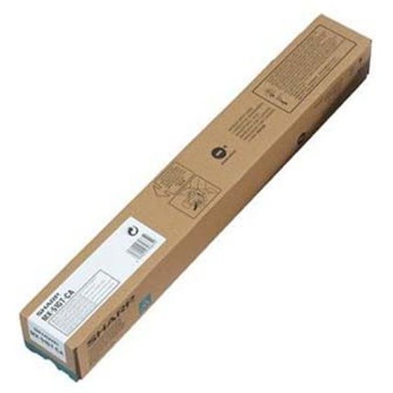 Sharp original toner cyan, 18000p - (MX-51GTCA)