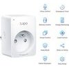 TP-link Clever socket according to the Wifi range, max. 3680W, white, , rem.control,consumption measurement,voice contro - (Tapo P110)
