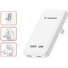 Verbatim , Essentials Slim GaN Charger USB-C1 PD 3.0 , USB-C2 PD 3.0, white, 65W - (30281)