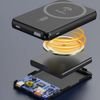 Dudao K14S+ 10000mAh 22.5W Magnetic Power Bank USB-A + USB-C Compatible With Magsafe With Stand - Black - (K14S+New black)