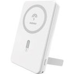 Dudao K14S+ 10000mAh 22.5W Magnetic Power Bank USB-A + USB-C Compatible With Magsafe With Stand - White - (K14S+New white)