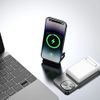 Dudao K14S+ 10000mAh 22.5W Magnetic Power Bank USB-A + USB-C Compatible With Magsafe With Stand - White - (K14S+New white)