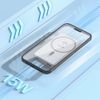 Dudao K14S+ 10000mAh 22.5W Magnetic Power Bank USB-A + USB-C Compatible With Magsafe With Stand - White - (K14S+New white)