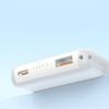 Dudao K14S+ 10000mAh 22.5W Magnetic Power Bank USB-A + USB-C Compatible With Magsafe With Stand - White - (K14S+New white)