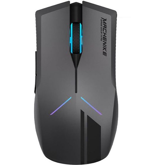 Machenike M721 Wireless Gaming Mouse 10000 Dpi With Rgb Backlight - Black JJ02G200K - (M721 Tri-Mode Mouse-Black 8925)