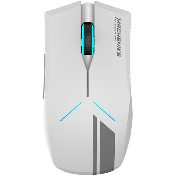 Machenike M721 Wireless Gaming Mouse 10000 Dpi With Rgb Backlight - White JJ02G100K - (M721 Dual-Mode Mouse-White 8925)