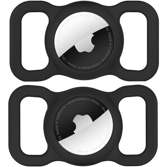 Wozinsky Apple Airtag Silicone Case For Dog Or Cat Collar - Black 5907769394409 - (WEA-01)