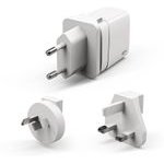 Silicon Power Boost Charger QM16 Universal White Ac Fast Charging Indoor - (SP20WASYQM162PAW)