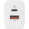 Silicon Power Boost Charger QM16 Universal White Ac Fast Charging Indoor - (SP20WASYQM162PAW)
