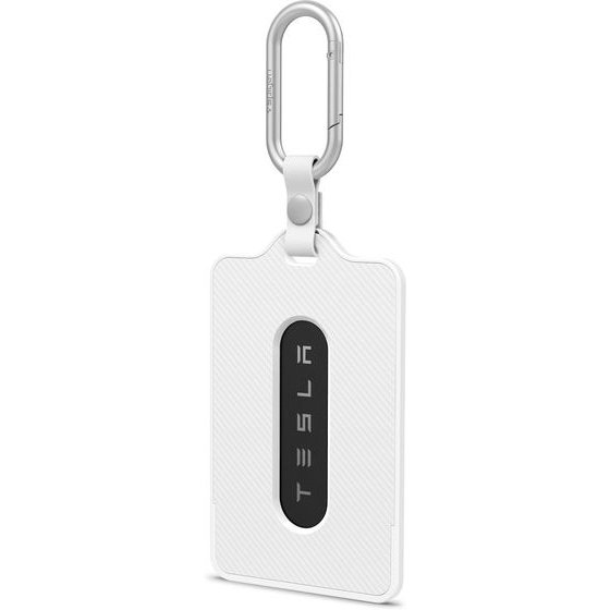 Spigen Tesla Card Holder 1 Pack, White - Tesla Key Card - (ACP11404)