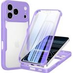 Techsuit - ColorVerse 360 Series + Screen Protector - iPhone 18 Pro / iPhone 17 Pro - Purple