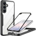 Techsuit - ColorVerse 360 Series + Screen Protector - Samsung Galaxy S26 FE - Black