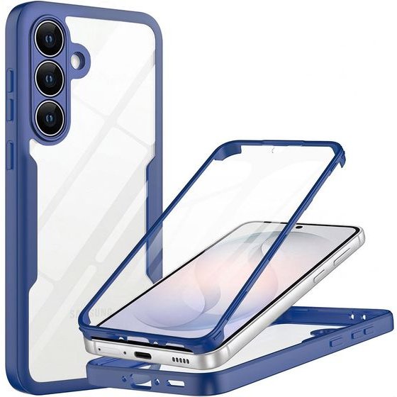 Techsuit - ColorVerse 360 Series + Screen Protector - Samsung Galaxy S26 FE - Blue