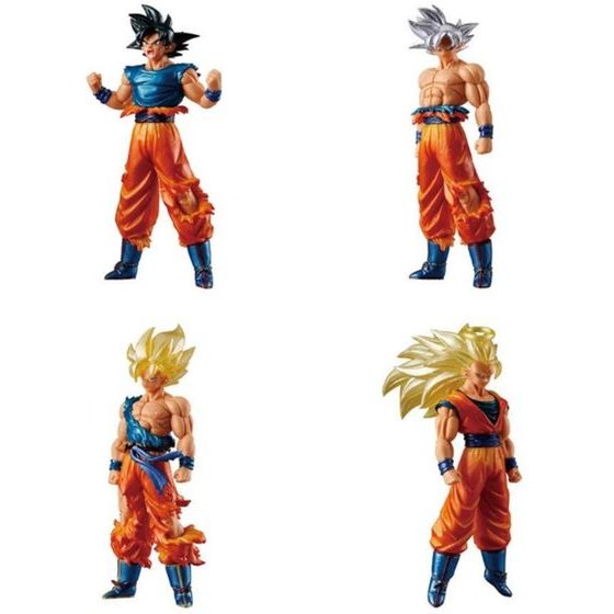 Bandai Gashapon: Dragon Ball Hg - Goku Edition (Blind Bag/Random) Figure (VE87435)