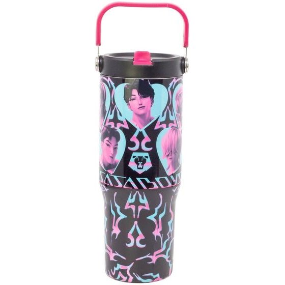 Stor: K-Pop Demon Hunters - Insulated Stainless Steel Tubler With Handle (860ml) (80680)