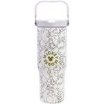 Stor: Mickey Mouse - Signature Insulated Stainless Steel Tubler With Handle (860ml) (31210)