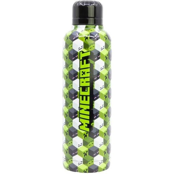 Stor: Minecraft - Iconicmono Insulated Stainless Steel Bottle (515ml) (31309)