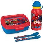 Stor: Spiderman - Moving Target 4 Pcs Urban Back To School Set In Gift Box (83563)