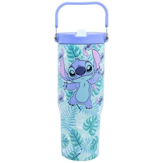 Stor: Stitch - Aloha Insulated Stainless Steel Tubler With Handle (860ml) (31710)