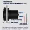POWERTECH ����� USB ��� ����� & ������� USB & 2x USB-C, 36W, IP65 - (PTL-030)