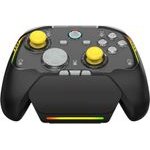 Ajazz Gamepad Set GP100 NS - Hall Effect, 1000Hz, Wireless, Bluetooth, 1000Hz - Black, Gray, Yellow - (AJ-GP100-NS-SET-BK)