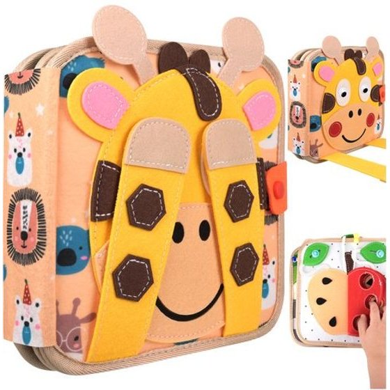Kruzzel Giraffe Manipulation Board - (19458-0)