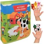 Kruzzel Manipulative book - farm - (19459-0)