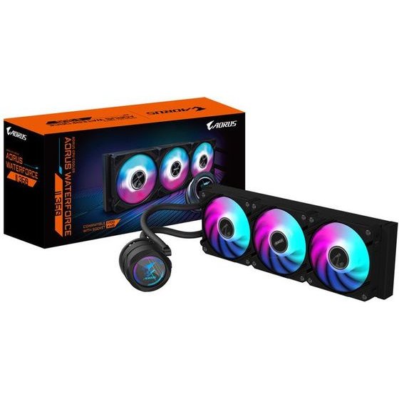 Gigabyte Cpu Cooler Aorus Liquid Cooler Argb 3x 120mm - (Waterforce Ii 360)