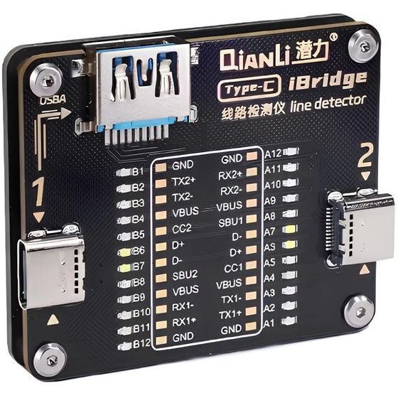 QianLi �������� ������� �������� Usb A & Usb C Ibridge - (6971064232284)