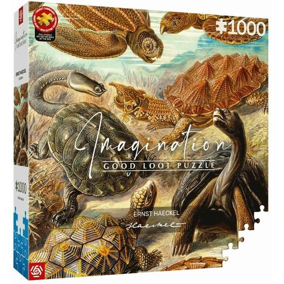 Cenega Publishing Puzzle Good Loot Imagination - Ernst Haeckel: Sea Turtles 1000 pc(s) - (5908305251750)