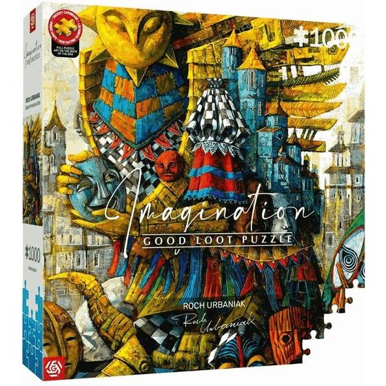 Cenega Publishing Puzzle Good Loot Imagination - Roch Urbaniak: Gezeleth, The Sun Jester 1000 pc(s) - (5908305251675)