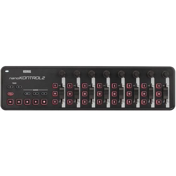KORG nanoKONTROL2 - Midi controller, Black - (KRNANOKO2B)