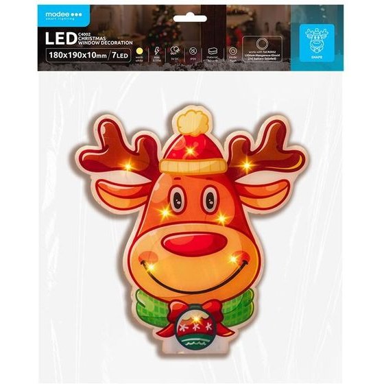 Modee ����������������� ���������� ��������� �� LED, ��� ���������� �� ���������, C4002 (7 LED, 180x190x10 mm) - (ML-C4002)