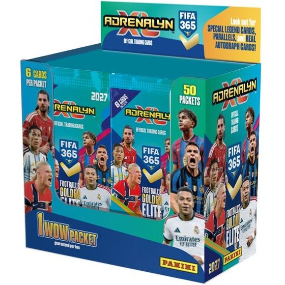 Panini Fifa 365: Adrenalyn Xl 2027 Cards (Display Of 50pcs)