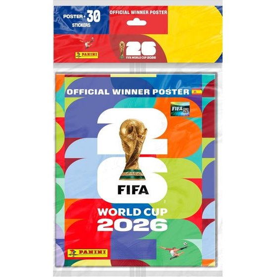 Panini Fifa World Cup 2026: Sticker Collection - Winner Poster Complete Set