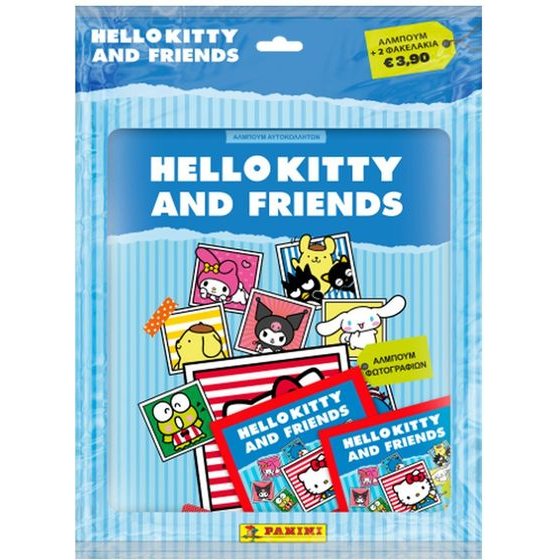Panini Hello Kitty & Friends: Starter Pack (Sticker Album Plus 2 packs)